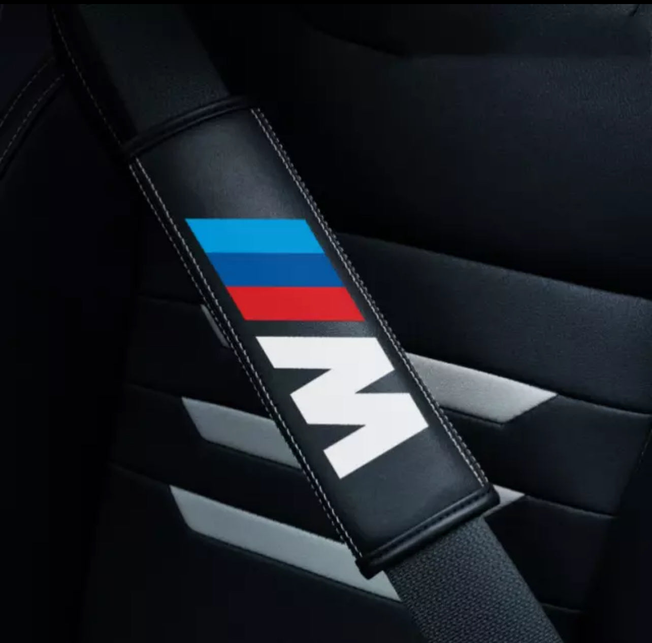 Bmw m sport seat belt cover 2pc