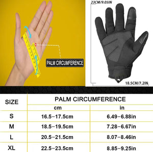 Waterproof knuckle touch screen gloves