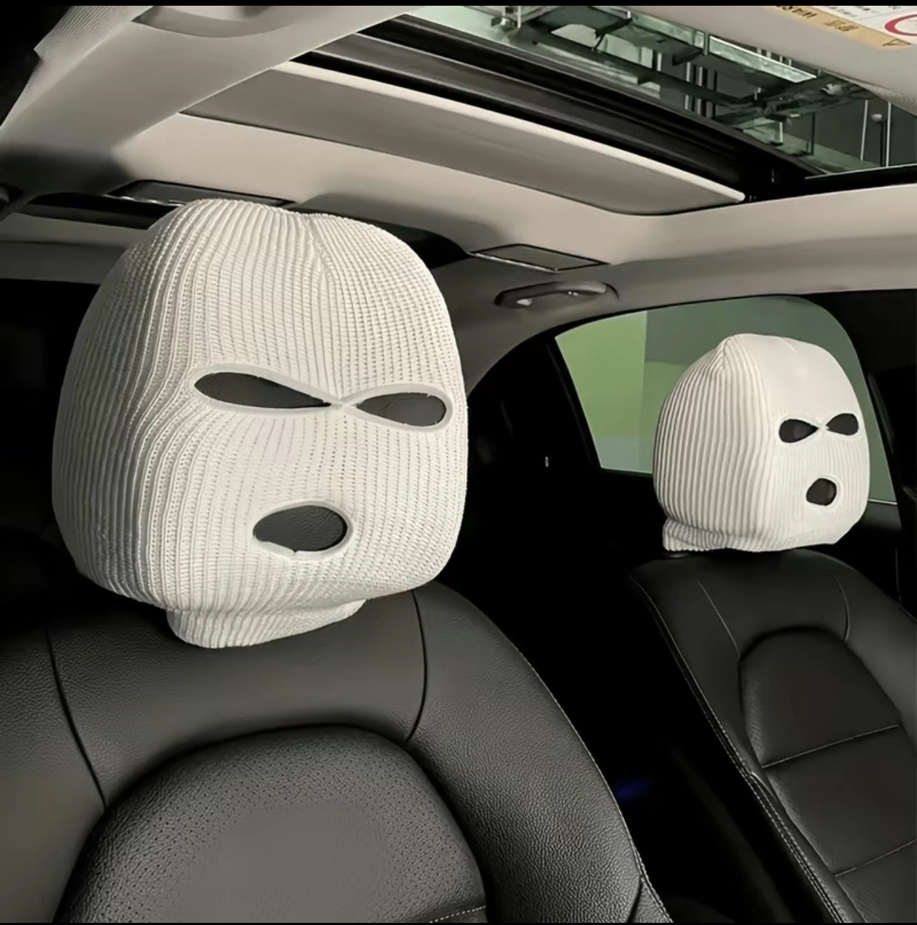 Car mask seat cover 2pc