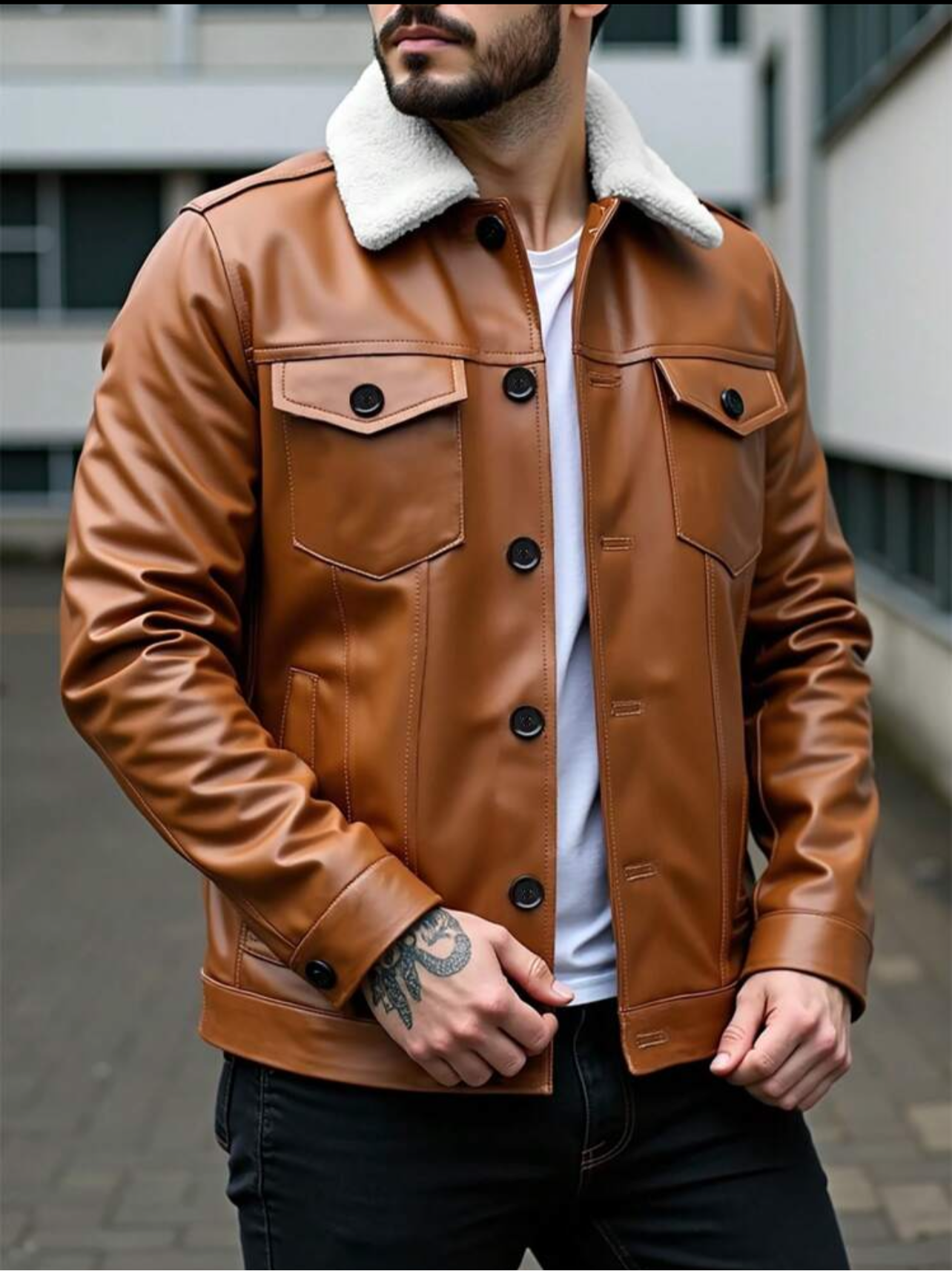 luxury vintage men’s jacket