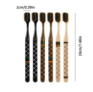 Designer toothbrush gift set