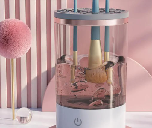 Makeup Brush Cleaner Machine With USB Charging Automatic Cosmetic Brush